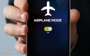 استفاده از حالت پرواز برای ریست سیگنال